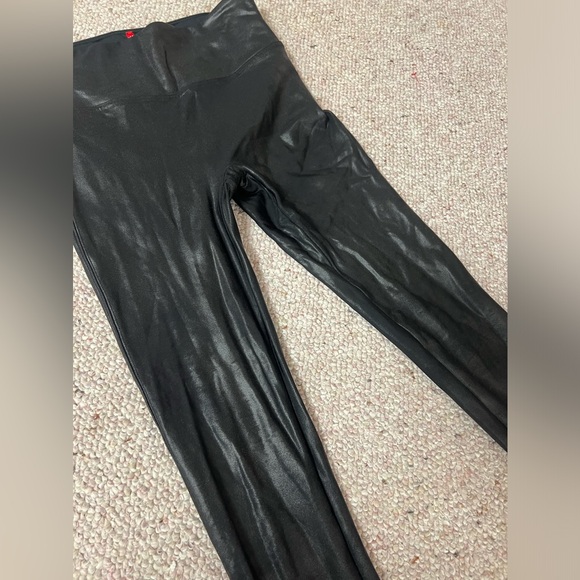 New without tags faux leather leggings from SPANX - Picture 2 of 6